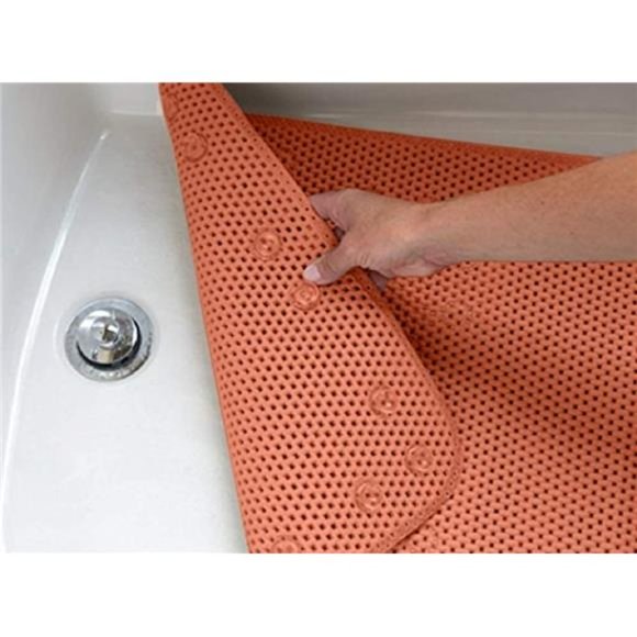 Deluxe Bathtub Mat Non Slip, Soft Foam Bath Mats for Bathroom Tub, Bathtub Mat - Picture 5 of 6